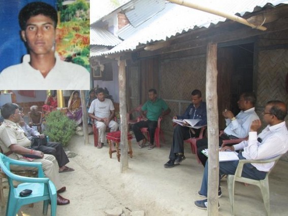 TSR Jawan’s family couldn’t get proper justice after 6 months of murder : CID team visits Udaipur, meets family TSR Jawan’s family couldn’t get proper justice after 6 months of murder : CID team visits Udaipur, meets family